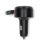 Ladegeraet Zigarettenanzuender NEDIS CCH1C30WBK USB-C ausziehbar
