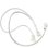 Cable interno PWM Kolink 4 pines 35 cm Blanco
