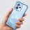 Funda para móvil La Casa de las Carcasas Bumper Reforzada Silicona Transparente Degradada para Oppo Reno 15fs
