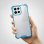 Custodia Bumper Rinforzata Silicone Flessibile Design Degradato per Honor X7d