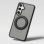 Funda Ring Compatible con Magsafe Negra para Samsung Galaxy S26 de La Casa de las Carcasas
