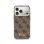 Guess Logo Script Hülle Vollschutz Braun für iPhone 17 Pro Max