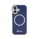 Guess IML Hülle Blau Vollschutz MagSafe Kompatibel für iPhone 17