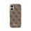 Guess Logo Script Hülle Vollschutz Braun für iPhone 17 MagSafe kompatibel