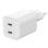 Cargador Tucano 65W GaN USB-C 2 Puertos Blanco