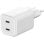 Cargador Tucano 65W GaN USB-C 2 Puertos Blanco
