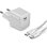 Cargador SBS GaN 30W USB-C con cable 1,5 m