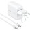 Cargador USB Belkin WCH025KQ1.5WHB6 GaN 100W USB-C con cable 1,5 m blanco