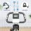 Bicicleta Estática Plegable HomeFitnessCode Rueda Inercia 2,5 Kg 8 Niveles Resistencia