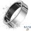 Anello intelligente Avizar R09 Taglia 12 Bluetooth IPX5 Autonomia 7 giorni Argento
