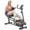 Bicicleta Estática Semirreclinada HomeFitnessCode 16 Niveles Pantalla LCD