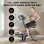 Bicicleta Estática Plegable HomeFitnessCode Rueda Inercia 2,5 kg 16 Niveles Resistencia