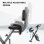 Bicicleta Estática Plegable HomeFitnessCode Rueda Inercia 2,5 kg 16 Niveles Resistencia