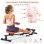 Máquina de Remo Hidráulica HomeFitnessCode 12 Niveles Resistencia 300 kg Pantalla LED
