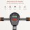 Máquina de Remo Hidráulica HomeFitnessCode 12 Niveles Resistencia 300 kg Pantalla LED