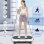 Plataforma Vibratoria de Fitness HomeFitnessCode con 99 Niveles Bluetooth y Pantalla Táctil