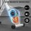 Bicicleta estática HomeFitnessCode plegable con 16 niveles y respaldo