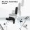 Bicicleta estática HomeFitnessCode plegable con 16 niveles y respaldo