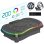 Plataforma vibratoria HomeFitnessCode 200 niveles Bluetooth LED y mando a distancia