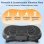 Plataforma vibratoria de fitness HomeFitnessCode 99 niveles Bluetooth mando a distancia