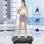 Plataforma vibratoria de fitness HomeFitnessCode 99 niveles Bluetooth mando a distancia