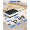 Vibrationsplattform HomeFitnessCode 1-250 Stufen 150 kg Touch-LED-Display leises Design