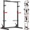 Rack squat multifonction HomeFitnessCode 300 kg hauteur ajustable