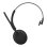 Cuffie Jabra Evolve3 45 wireless Bluetooth per ufficio con cancellazione rumore nero