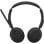 Auricolari Jabra Evolve3 45 wireless Bluetooth con cancellazione rumore, microfono e nero