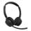 Auricolari Jabra Evolve3 45 wireless Bluetooth con cancellazione rumore, microfono e nero