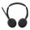 Auricolari Jabra Evolve3 45 wireless Bluetooth con cancellazione rumore, microfono e nero
