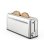 Tostadora Nilson Life Inox Ranura Larga con Calientabollos 7 Niveles