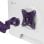 Arozzi Alzare Neo Soporte Monitor de Mesa 17 a 34" VESA 75x75 a 100x100 Máx 9Kg Morado