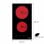 Placa Vitrocerámica Svan SV2302 30 cm 2 Zonas 3000 W Cristal Negro Táctil