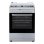 Cocina Mixta Svan SKMW4601X 60 cm 4 Quemadores Horno 56 l