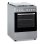 Cocina Mixta Svan SKMW4601X 60 cm 4 Quemadores Horno 56 l