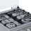 Cocina Mixta Svan SKMW4601X 60 cm 4 Quemadores Horno 56 l