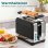Tostadora Welltin 930W 7 Niveles 2 Rebanadas Negro