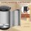 Set grille-pain et bouilloire Welltin 2200 W 1,5 L 7 niveaux Noir