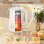 Set Welltin Wasserkocher 2200W + Toaster 7 Stufen Weiß