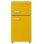 Frigorífico Mini Welltin Dos Puertas Retro Regulación Manual 91cm 72L E Amarillo