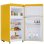 Frigorífico Mini Welltin Dos Puertas Retro Regulación Manual 91cm 72L E Amarillo