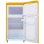 Frigorífico Mini Welltin Dos Puertas Retro Regulación Manual 91cm 72L E Amarillo