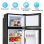 Frigorífico Dos Puertas Welltin Compacto 86,8cm 60L E Negro