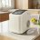 Selbstreinigende Eiswu rfelmaschine Welltin 12 kg/24h 9 Wuerfel 2 Groessen Beige