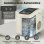 Selbstreinigende Eiswu rfelmaschine Welltin 12 kg/24h 9 Wuerfel 2 Groessen Beige