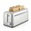Tostadora Nilson Life Acero Inoxidable 2 Ranuras 1500W Calientabollos 7 Niveles