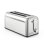 Tostadora Nilson Life Acero Inoxidable 2 Ranuras 1500W Calientabollos 7 Niveles
