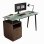 Schreibtisch Kristall Modern Welltin NK000303AAD 3 Schubladen