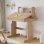 Escritorio Infantil Welltin N622p Madera Maciza Regulable Tablero Inclinable 80x60cm